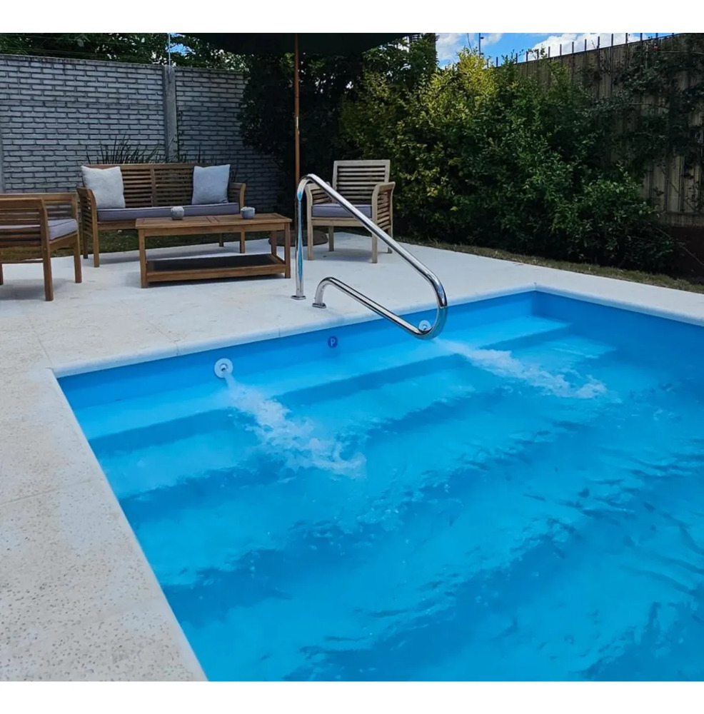 Pasamanos Salida Gifi 1,20m Acero Inox Con Anclaje - Imagen 5