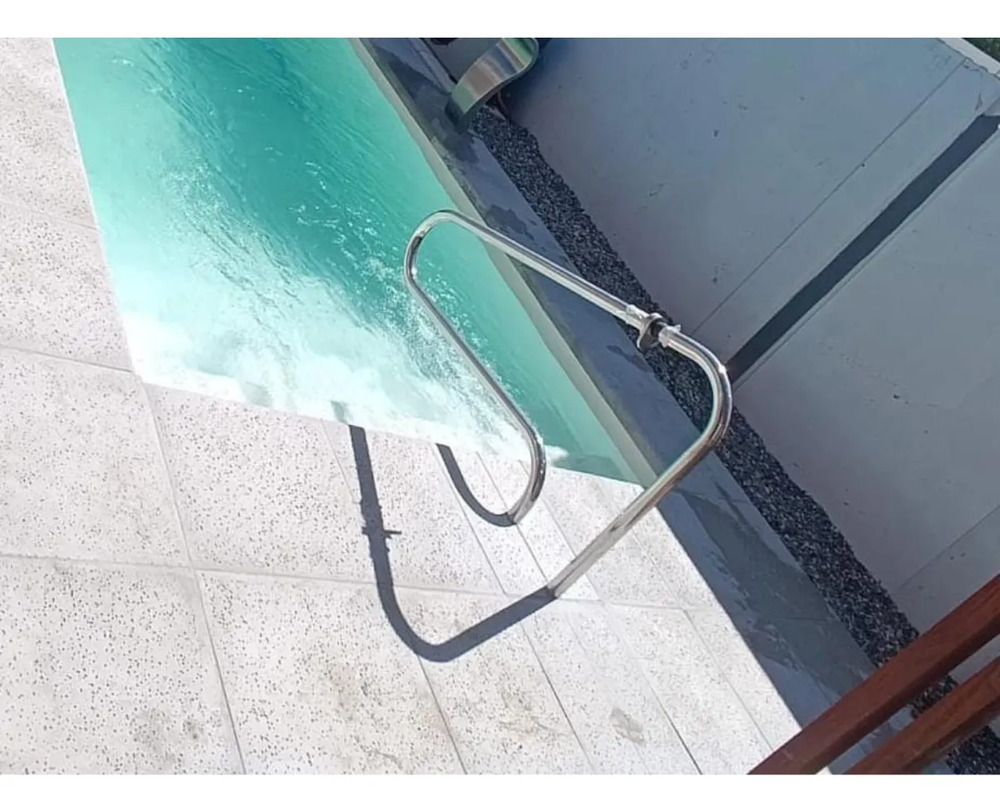 Pasamanos Salida Gifi 1,20m Acero Inox Con Anclaje - Imagen 3