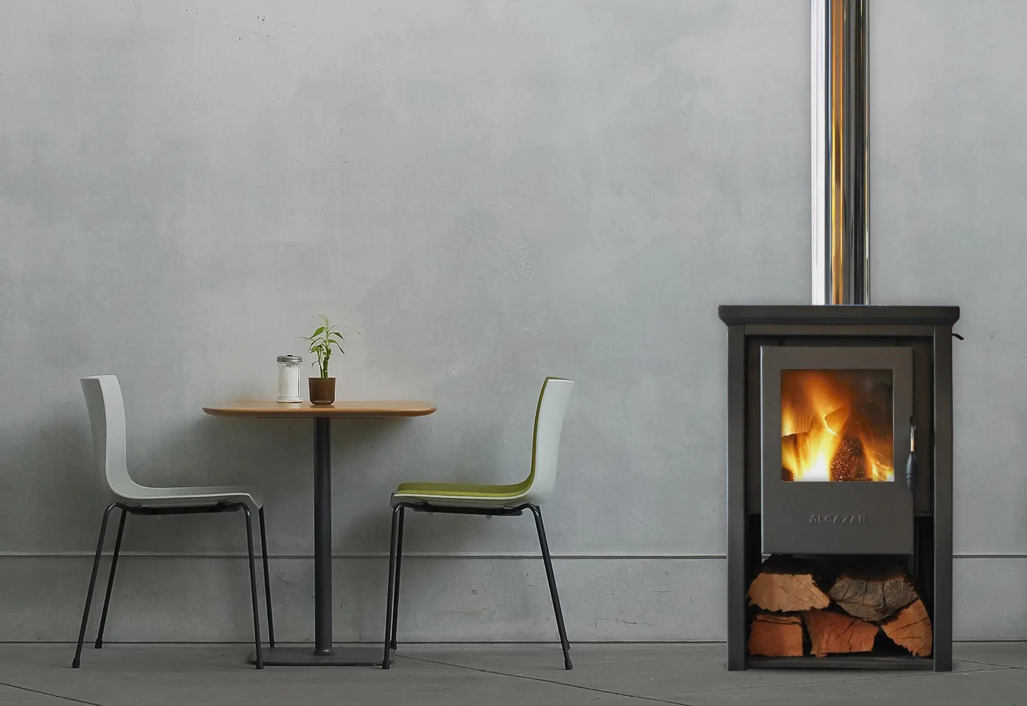 Calefactor A Leña Classic 409 12.000 Kcal 180m² - Imagen 6