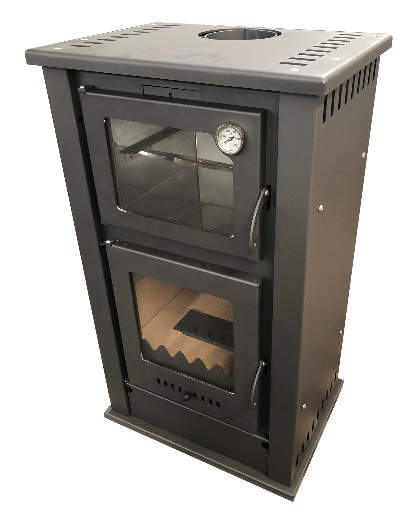 Calefactor A Leña V10a Con Horno 80 A 190 M2 - Imagen 2