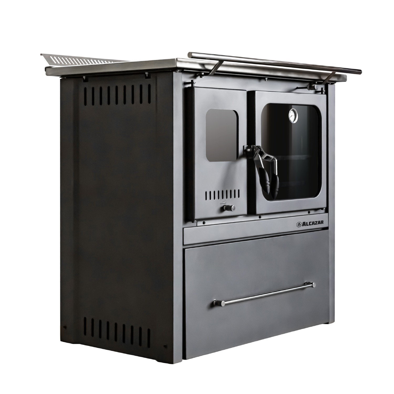 Cocina A Leña M70 Doble Combustión Horno 43 Lt - Imagen 6