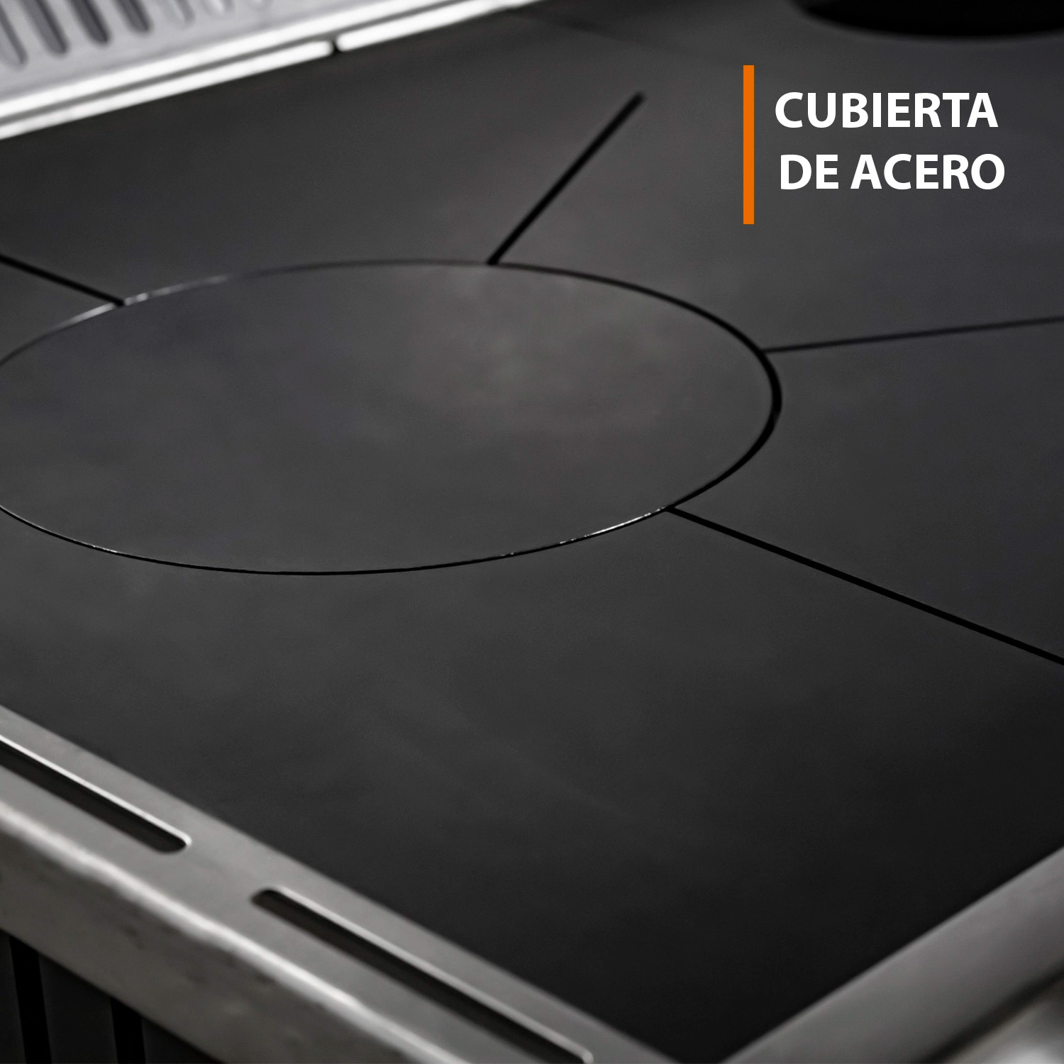Cocina A Leña M90 80- 190 M2 Doble Combustión Con Horno - Imagen 4