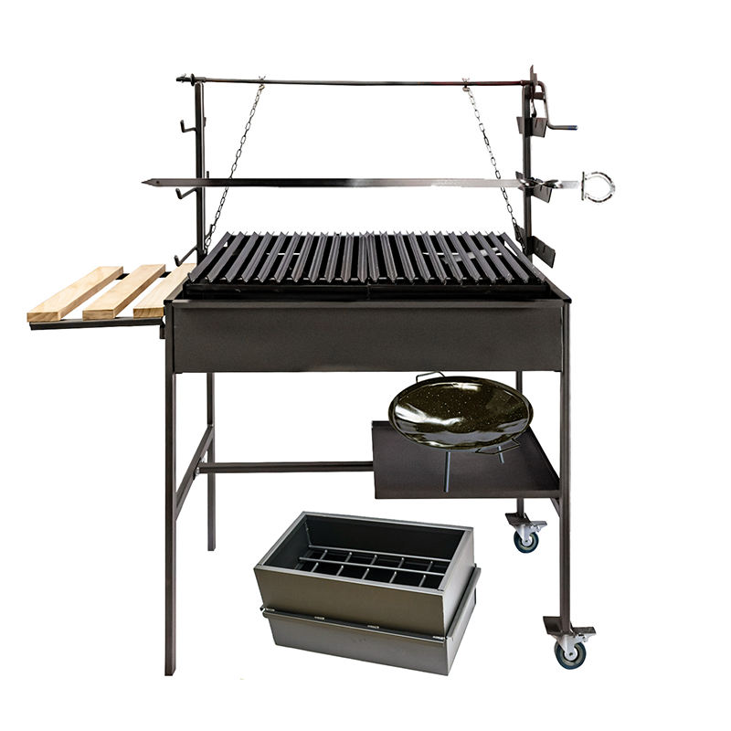 Parrillero Gaucho Completo Con Plancha Y Disco De Arado - Imagen 2