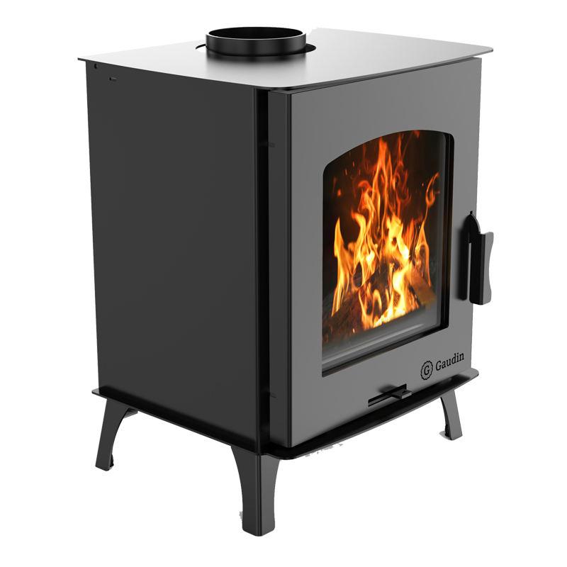 Calefactor A Leña Álamo Doble Combustión 30 A 70 M2 - Imagen 5