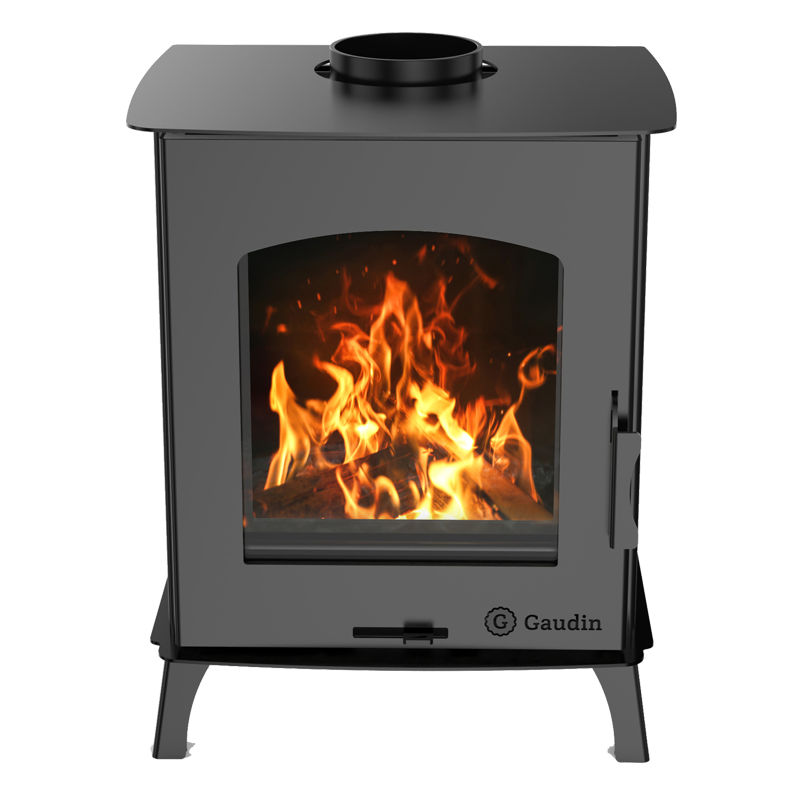 Calefactor A Leña Álamo Doble Combustión 30 A 70 M2 - Imagen 2