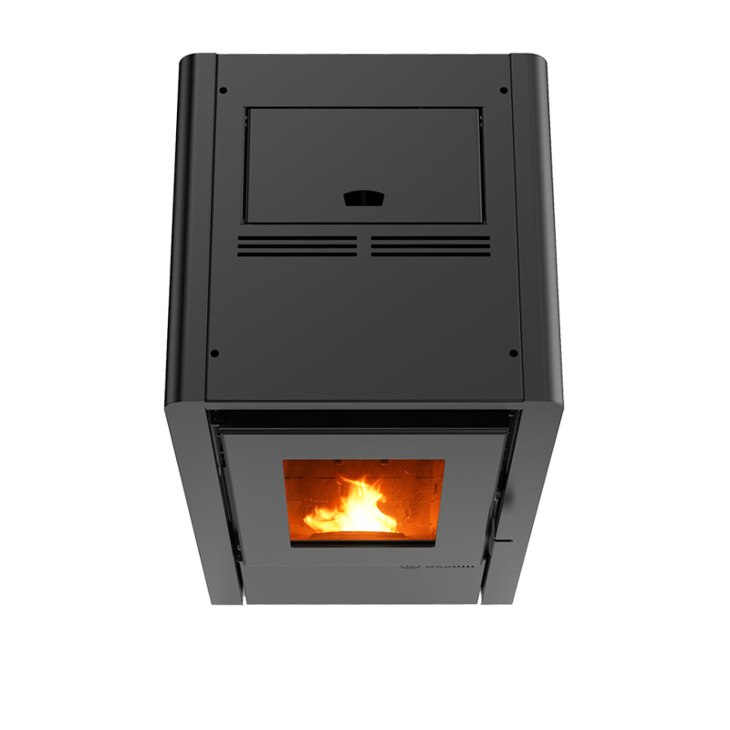 Estufa A Pellet Gp 6 Kw Con Wifi 30 A 60 M2 - Imagen 3