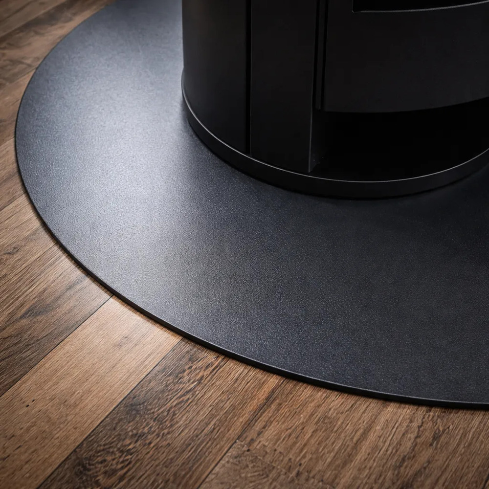 Base Protectora Redonda Para Estufa 90 Cm Piso 2 Mm - Imagen 4