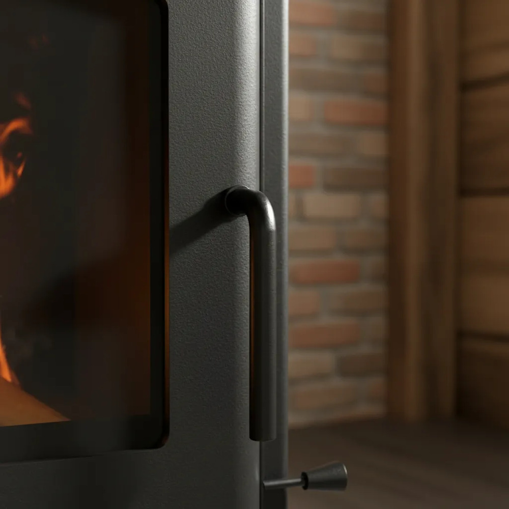 Calefactor A Leña Fresno 50 A 110 M2 Alto Rendimiento - Imagen 2