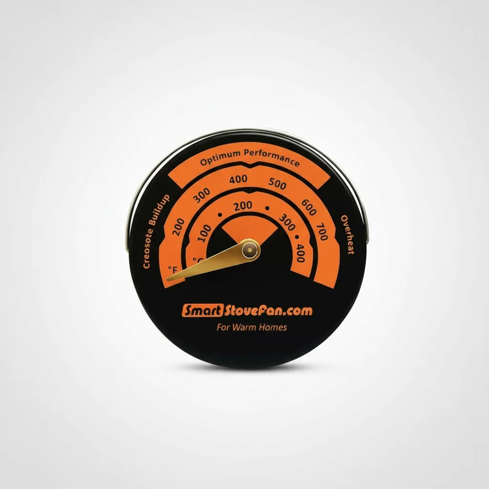 Termómetro Magnético Para Estufa A Leña Caño Chimenea - Imagen 5