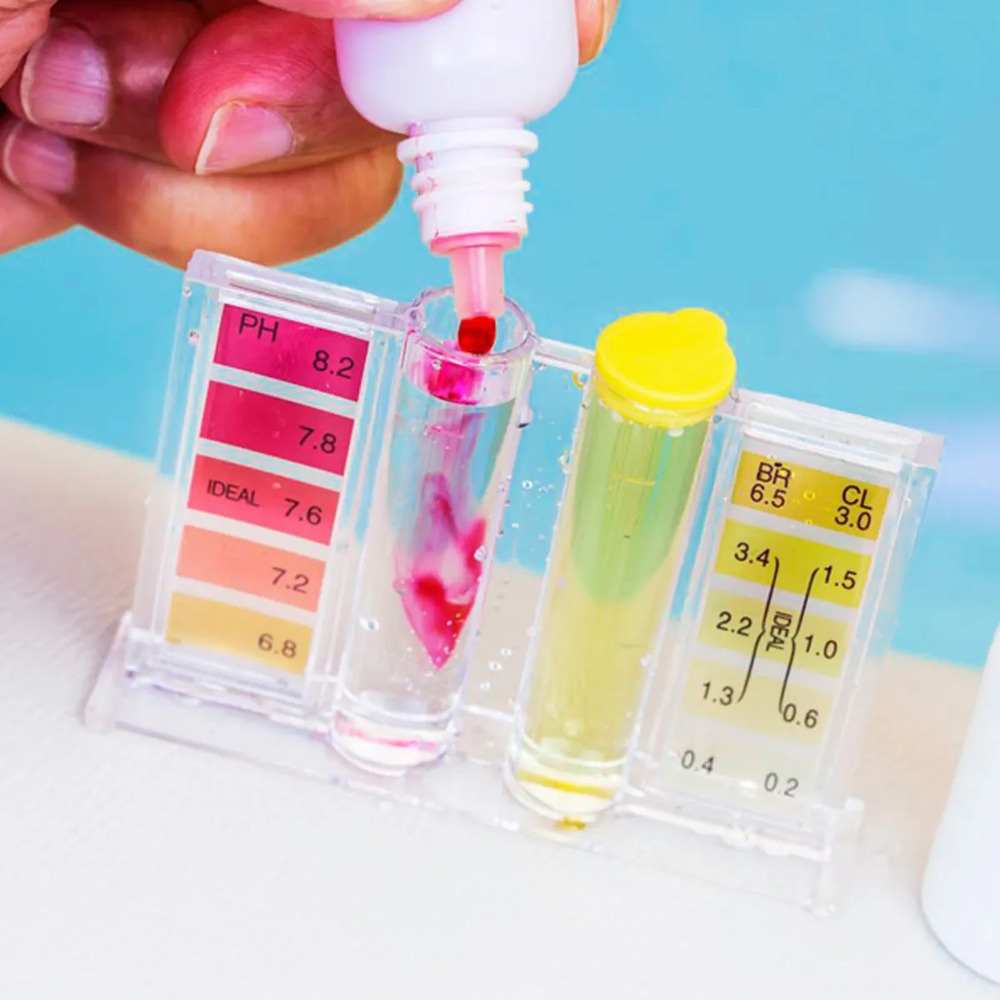 Kit Medidor Ph Y Cloro Piscina Test Fácil - Imagen 3