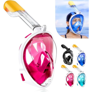 Máscara Snorkel Cara Completa Ajustable L/xl