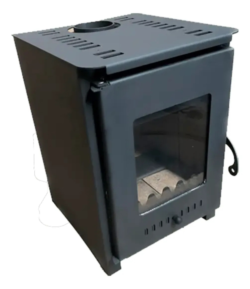 Estufa Leña Neiva 7000 Kcal Doble Combustión 70m2 - Imagen 3