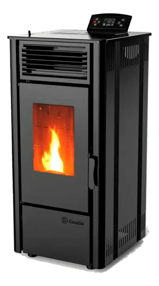 Estufa Pellet 8kW Wifi Canalizable 80m2 Programable - Imagen 2