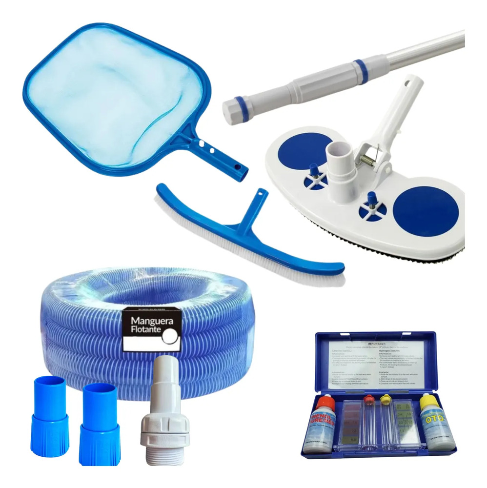 Set De Limpieza Completo Para Piscinas De 5 Metros - Imagen 2