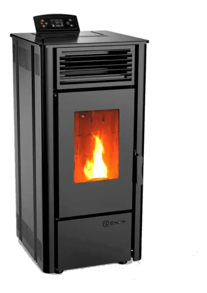 Estufa Pellet 8kW Wifi Canalizable 80m2 Programable - Imagen 3