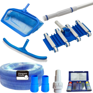 Kit de Limpieza para Piscina Completo De 5 Metros Plus
