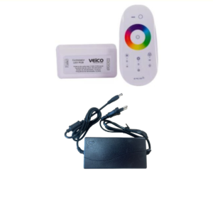Controlador Rgb Veico Touch Wifi Con Transformador 60w Rgb