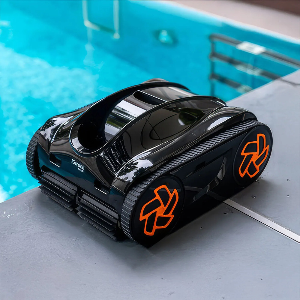 Robot Limpiafondos Piscina Inalámbrico Fairland K25 Negro - Imagen 6