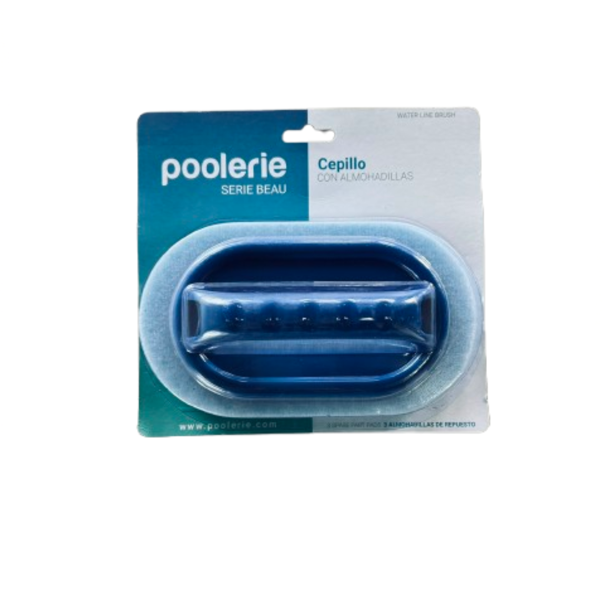 Cepillo Esponja Para Piscina Y Spa Poolerie- 3 esponjas