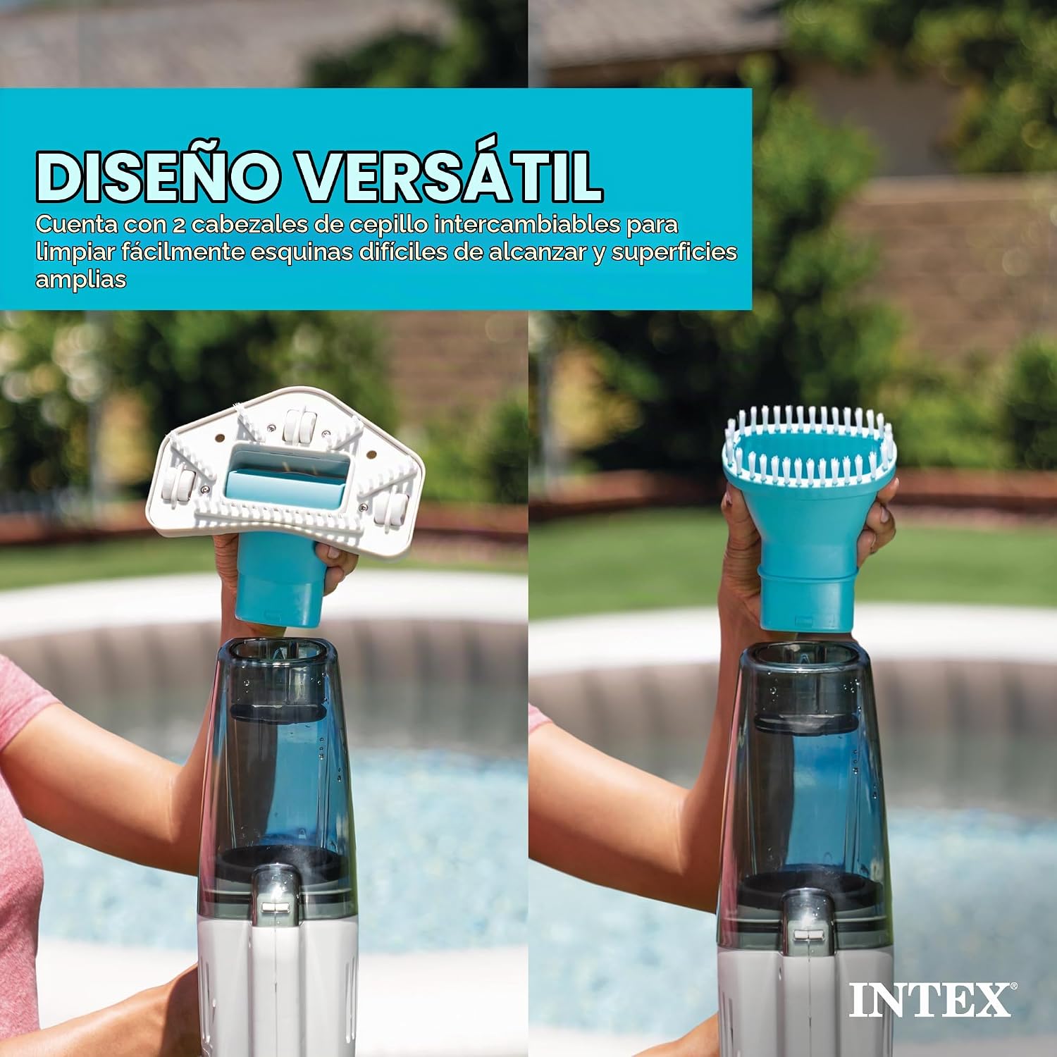 Aspiradora Recargable Intex ZR100 para Piscina y Spa - Imagen 7